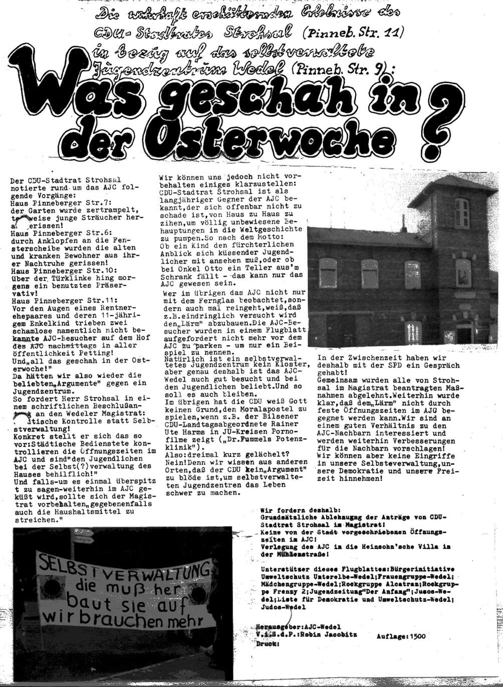 Flugblatt